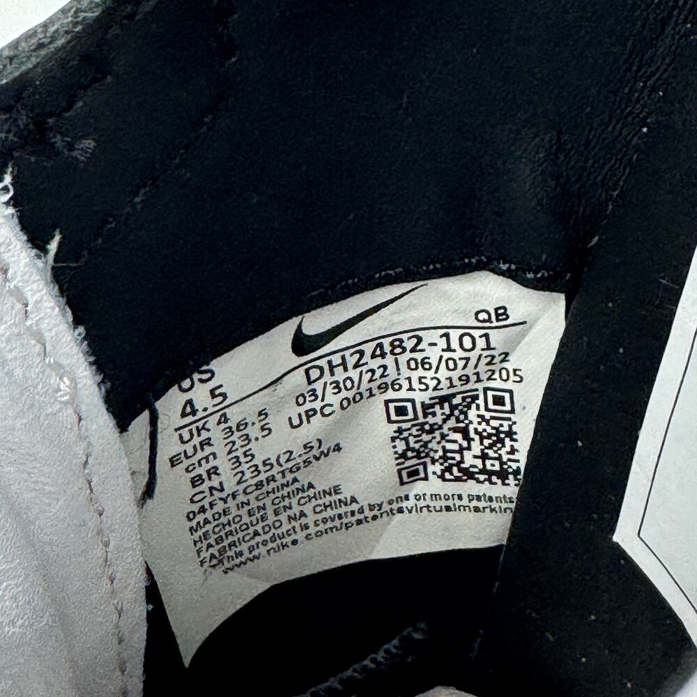 Nike x PEACEMINUSONE Kwondo 1 Panda G-Dragon Black White W6 M4.5 DH2482-101 - Picture 8 of 12